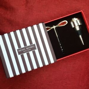 Rare Henri Bendel Toast of the town bar set